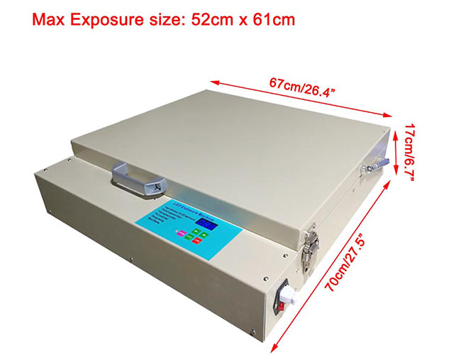 20" x 24" UV LED Exposure unit Screen Printing Equipment(图4)
